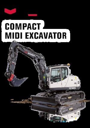 Lánctalpas kotrók Schaeff TC 125