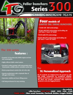 Lánctalpas kotrók Tanguay TG370