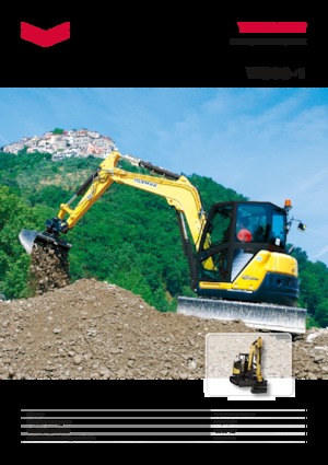 Lánctalpas kotrók Yanmar VIO 80-1 ACR