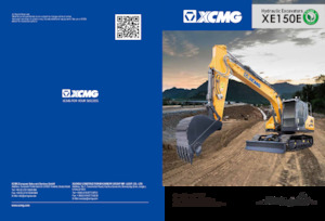 Lánctalpas kotrók XCMG XE150E