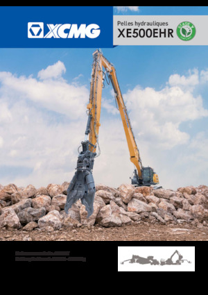 Lánctalpas kotrók XCMG XE500EHR 