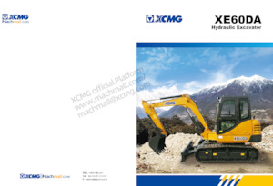 Lánctalpas kotrók XCMG XE60DA