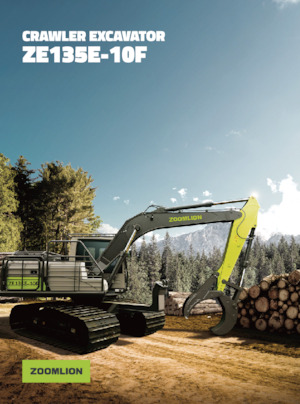 Lánctalpas kotrók Zoomlion ZE135E-10F