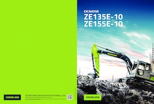 Lánctalpas kotrók Zoomlion ZE155E-10