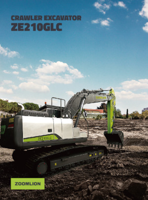 Lánctalpas kotrók Zoomlion ZE210GLC