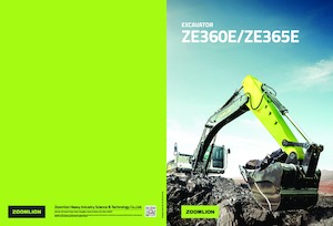 Lánctalpas kotrók Zoomlion ZE360ESP