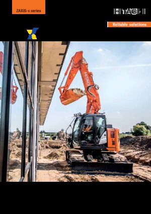 Lánctalpas kotrók Hitachi ZX 135 US-5