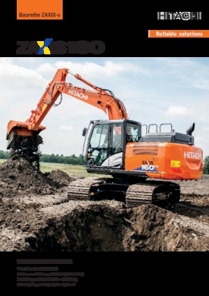 Lánctalpas kotrók Hitachi ZX160LC-6