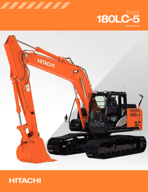 Lánctalpas kotrók Hitachi ZX 180 LC-5
