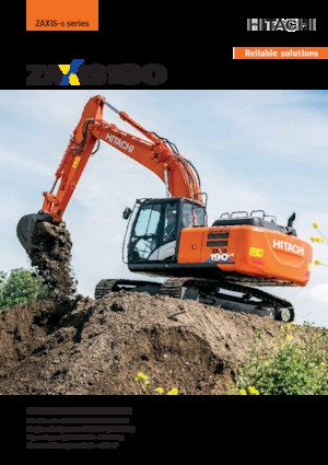 Lánctalpas kotrók Hitachi ZX190LC-6