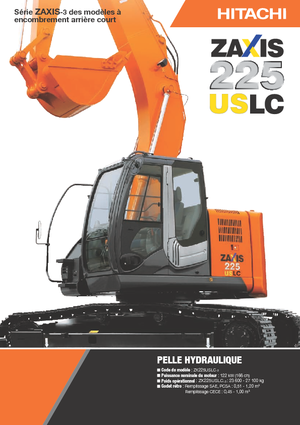 Lánctalpas kotrók Hitachi ZX 225 USLC-3