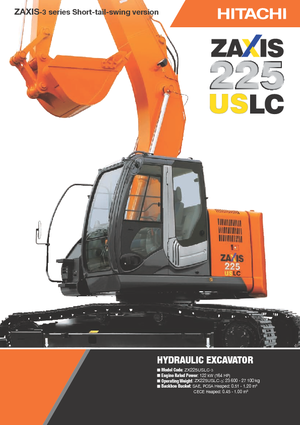 Lánctalpas kotrók Hitachi ZX 225 USLC-3