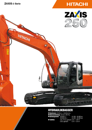 Lánctalpas kotrók Hitachi ZX 250 LC-3