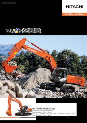 Lánctalpas kotrók Hitachi ZX 250 LC-5