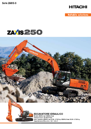 Lánctalpas kotrók Hitachi ZX 250 LCN-5