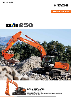 Lánctalpas kotrók Hitachi ZX 250 LCN-5