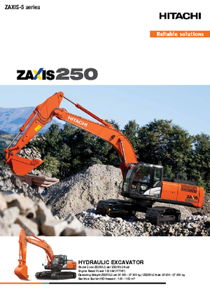 Lánctalpas kotrók Hitachi ZX 250 LCN-5