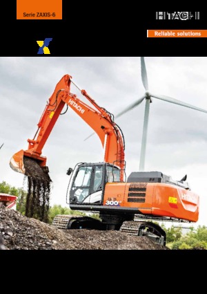 Lánctalpas kotrók Hitachi ZX300LC-6