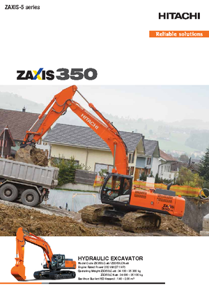 Lánctalpas kotrók Hitachi ZX 350 LC-5
