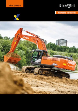 Lánctalpas kotrók Hitachi ZX350LC-6