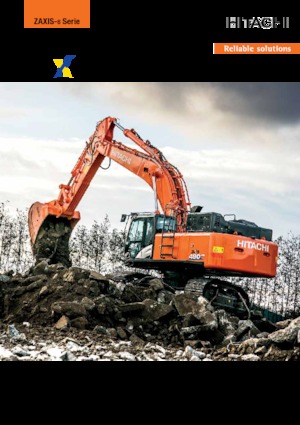 Lánctalpas kotrók Hitachi ZX490LCH-6