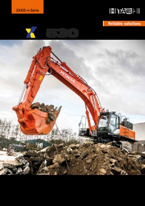 Lánctalpas kotrók Hitachi ZX530LCH-6