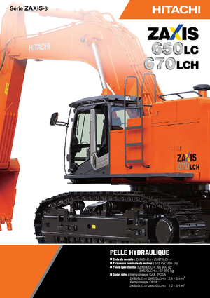 Lánctalpas kotrók Hitachi ZX 670 LCH-3