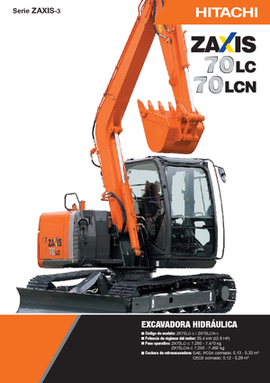 Lánctalpas kotrók Hitachi ZX 70 LC-3