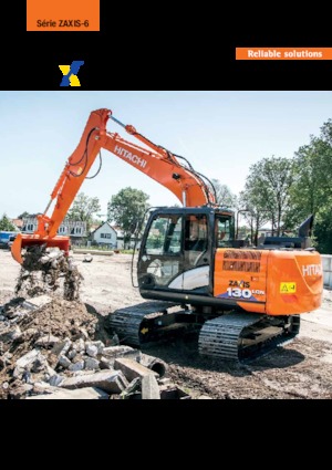 Lánctalpas kotrók Hitachi ZX130LCN-6