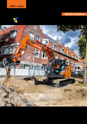 Lánctalpas kotrók Hitachi ZX130-7B