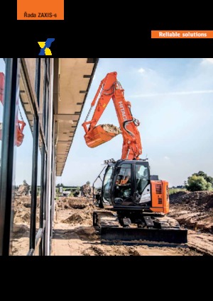 Lánctalpas kotrók Hitachi ZX135US-6