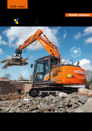 Lánctalpas kotrók Hitachi ZX135US-7