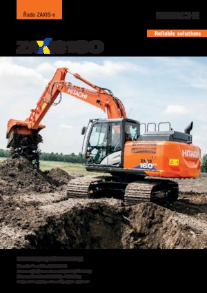 Lánctalpas kotrók Hitachi ZX160LC-6