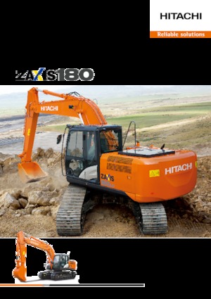 Lánctalpas kotrók Hitachi ZX180LCN-5G