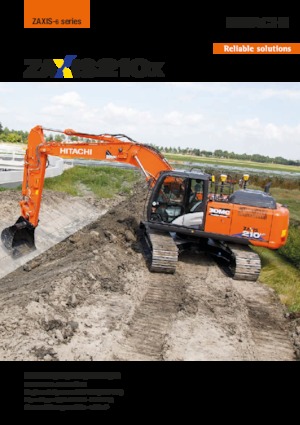 Lánctalpas kotrók Hitachi ZX210X-6