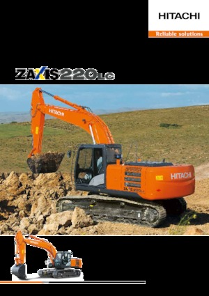 Lánctalpas kotrók Hitachi ZX220LC-GI