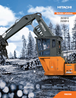 Lánctalpas kotrók Hitachi ZX260