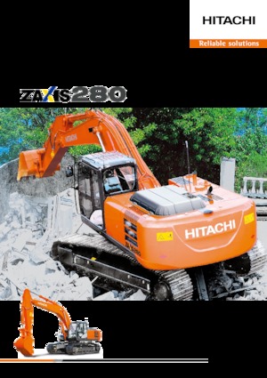 Lánctalpas kotrók Hitachi ZX280-5G