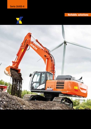 Lánctalpas kotrók Hitachi ZX300LC-6