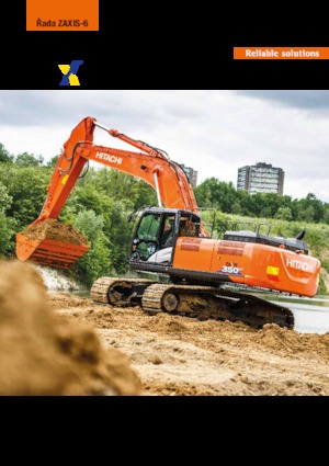 Lánctalpas kotrók Hitachi ZX350LC-6
