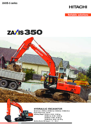 Lánctalpas kotrók Hitachi ZX360