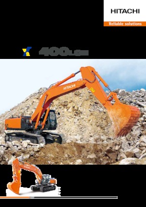 Lánctalpas kotrók Hitachi ZX400LCH-5G