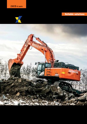 Lánctalpas kotrók Hitachi ZX490LCH-6