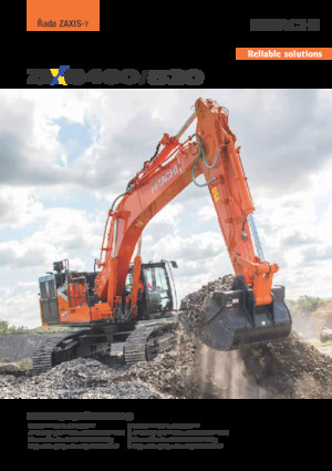 Lánctalpas kotrók Hitachi ZX530LCH-7