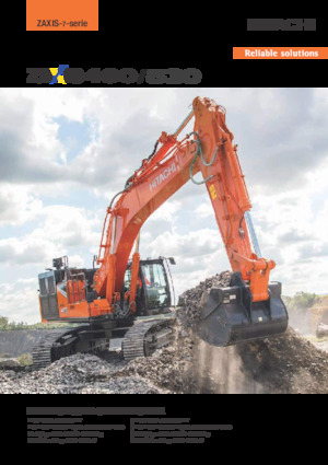 Lánctalpas kotrók Hitachi ZX530LCH-7