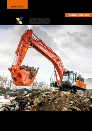 Lánctalpas kotrók Hitachi ZX530LCH-6