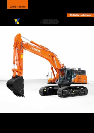 Lánctalpas kotrók Hitachi ZX530LCH-7