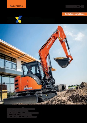 Lánctalpas kotrók Hitachi ZX65USB-5A