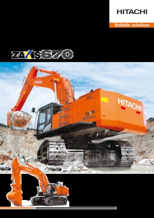 Lánctalpas kotrók Hitachi ZX670LC-5G