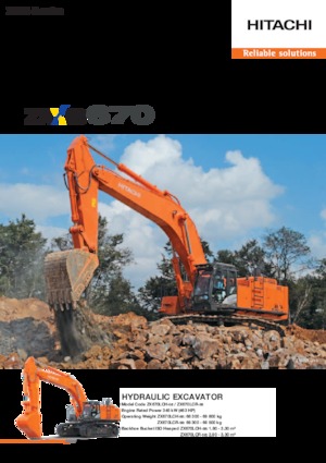 Lánctalpas kotrók Hitachi ZX670LCH-5B